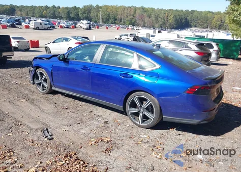 2024 Honda Accord Hybrid Sport из США, поврежденный, VIN 1HGCY2F59RA031180